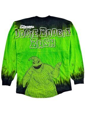 Disney 2024 Oogie Boogie Bash Glow In The Dark Spirit Jersey Adult Medium